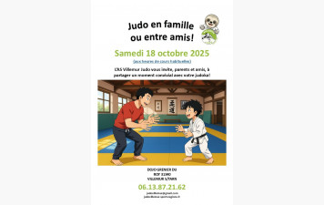 🥋 Judo en famille ou entre amis !