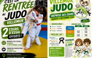 🥋 LA RENTRÉE DU JUDO APPROCHE À VILLEMUR-SUR-TARN !