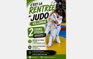 🥋C'EST LA RENTRÉE DU JUDO À VILLEMUR-SUR-TARN !