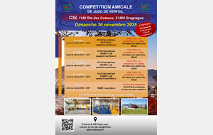 COMPETITION AMICALE VERFEIL