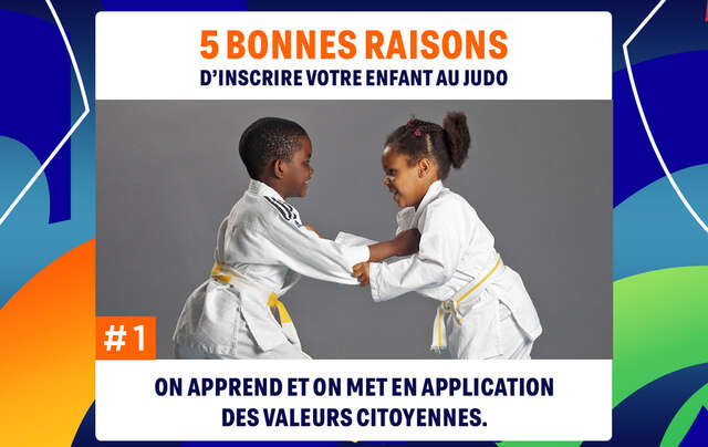 5 BONNES RAISONS DE FAIRE DU JUDO